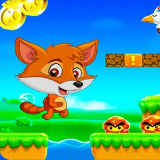 Super Fox World Jungle Adventure Run