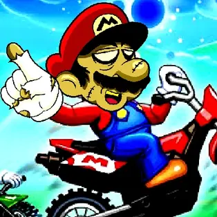 Super Mario Halloween Wheelie