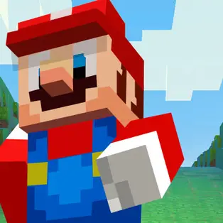 Super Mario MineCraft Runner