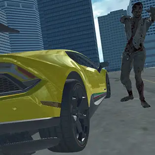 Supercars Zombie Driving 2