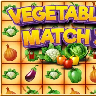 Vegetables Match 3
