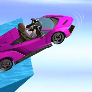 Water Surfer Car Stunt