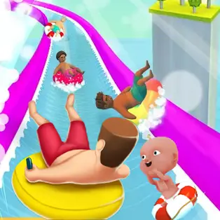 WaterPark Slide.io 