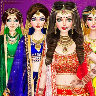 Wedding Makeup & Dress up Game
							
