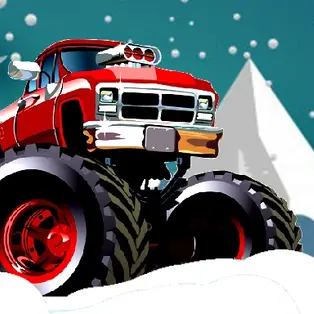 Winter Monster Trucks Race